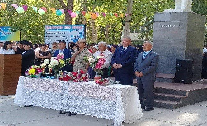 №32 В.В. Маяковский атындағы орта мектебіндегі 2018 жылдың 1 қыркүйек күні өткізілген жайында мәлімет. №32 В.В. Маяковский атындағы орта мектебіндегі 2018 жылдың 1 қыркүйек күні өткізілген жайында мәлімет.